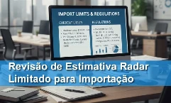 Revisão de Estimativa Radar Limitado para importação